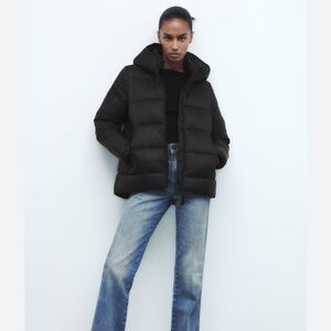 Zara comfort thermal puffer coat